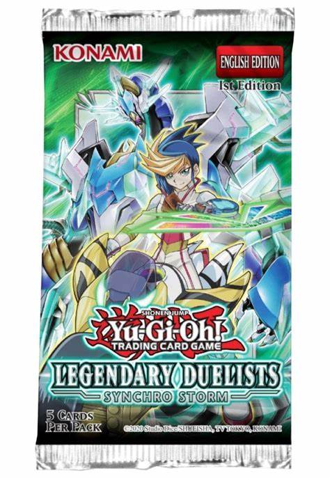 Yu Gi Oh Legendary Duelists Sychro Storm Pack